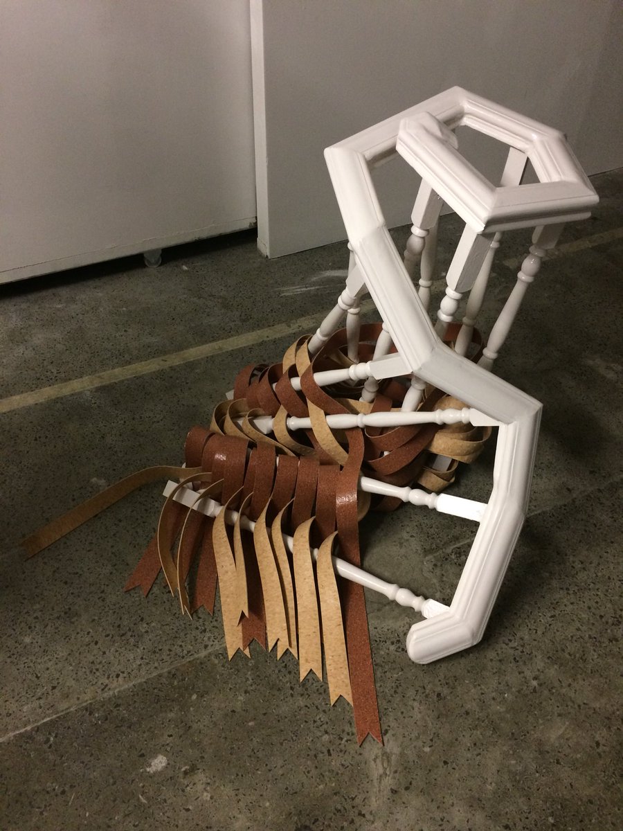 Work by <a href="/HermioneAllsopp/">Hermione Allsopp</a> <a href="/AngusHughesGY/">ANGUS-HUGHES Gallery</a> in ‘Internal Structure : External Form’ curated by Claire Damary