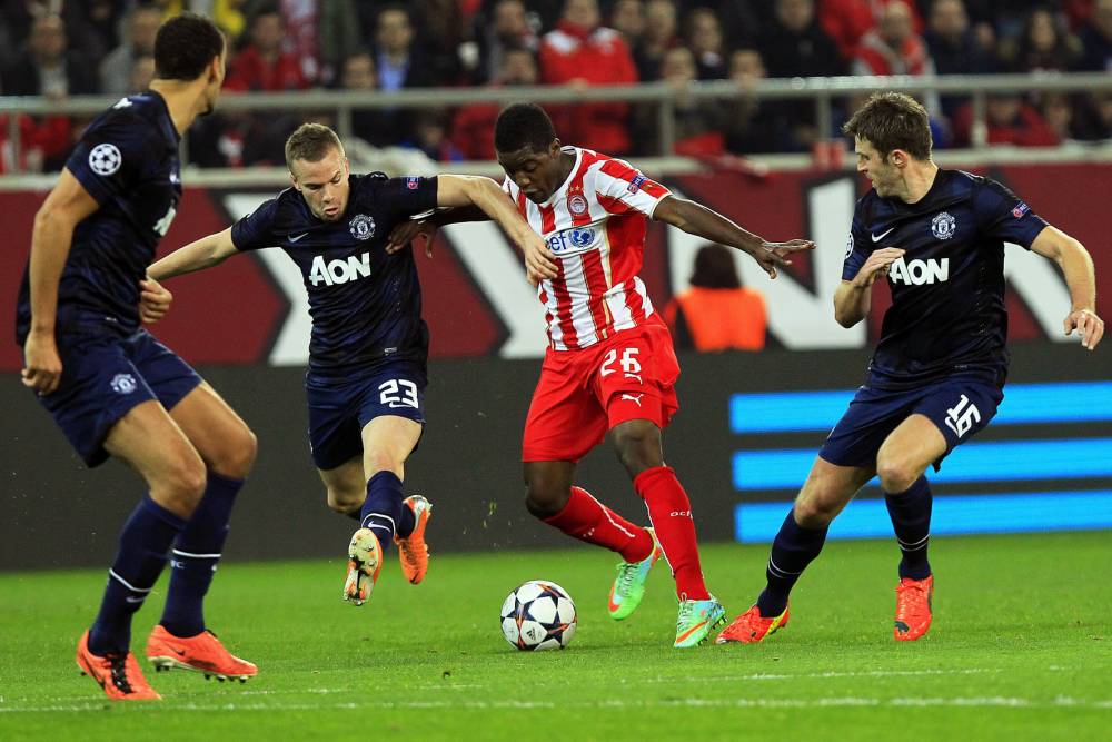 February 2014: In a manner reminiscent of a classic Greek Tragedy, United are humiliated away at Olympiakos in the CL Round of 16 First Leg. 2-0.