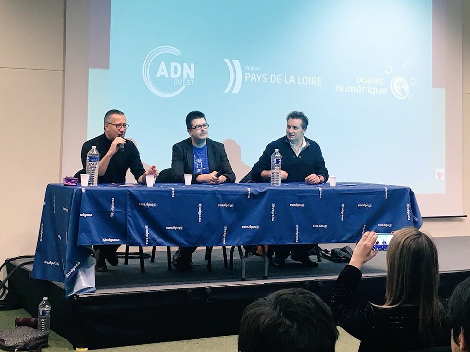 ENIEcoleInforma's tweet photo. Super Conférence #métiers du #numérique ! #formatheque Avec @mcrouz @thierrymallard plus d’infos sur notre stand ! Ou à nos #jpo #kingcoder #queencodeuse #mastersystem https://t.co/pNIr2zNxcH