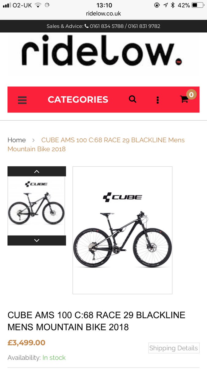 cube bike outlet