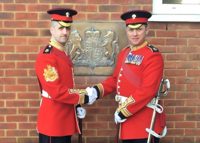 The Grenadier Guards On Twitter This Week We Bid Farewell To The Old