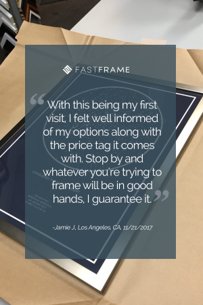 Fastframefrisco's tweet photo. We are so excited you loved your custom frame, Jamie! Our framing experts work with you, on your schedule, and within your budget. Visit us today: https://t.co/2XA4Y5T0lB https://t.co/8hksd1QqrG