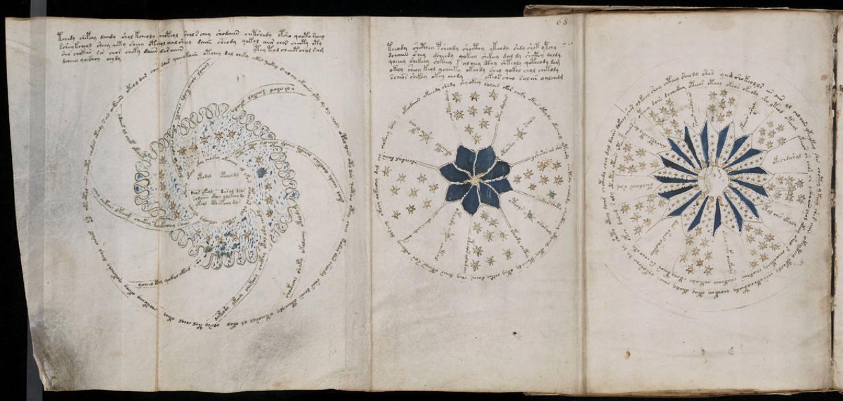 skylostdream's tweet photo. Dünyada hiçbir kriptoanalistin, filoloğun, tarihçinin çözemediği, bilinmeyen bir lisan ile yazılmış Voynich el yazmasından sayfalar (1401-1599?)

İncelemek isterseniz:
https://t.co/WFyAm8YiPd https://t.co/dXPmjeXzxu
