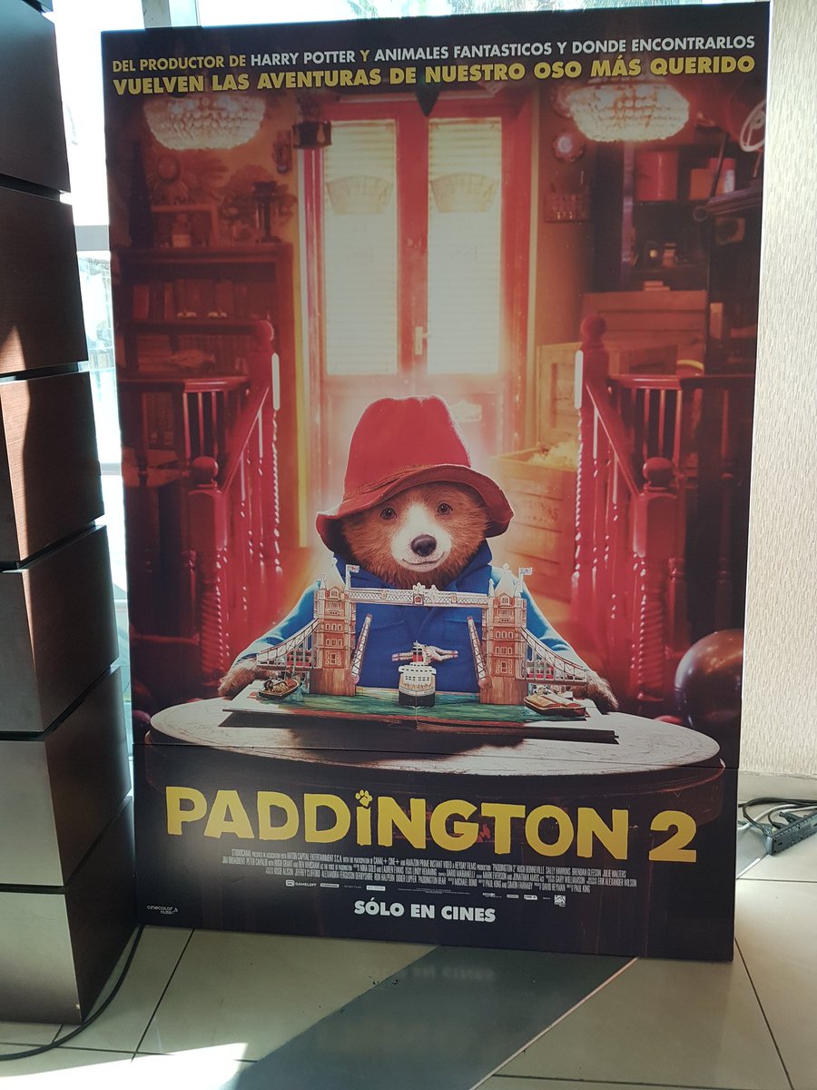 Hidemotosuwa's tweet image. Estamos en la Avant Premier de la película #Paddington2, gracias a la invitación de #Gameloft @GamecornerCL
