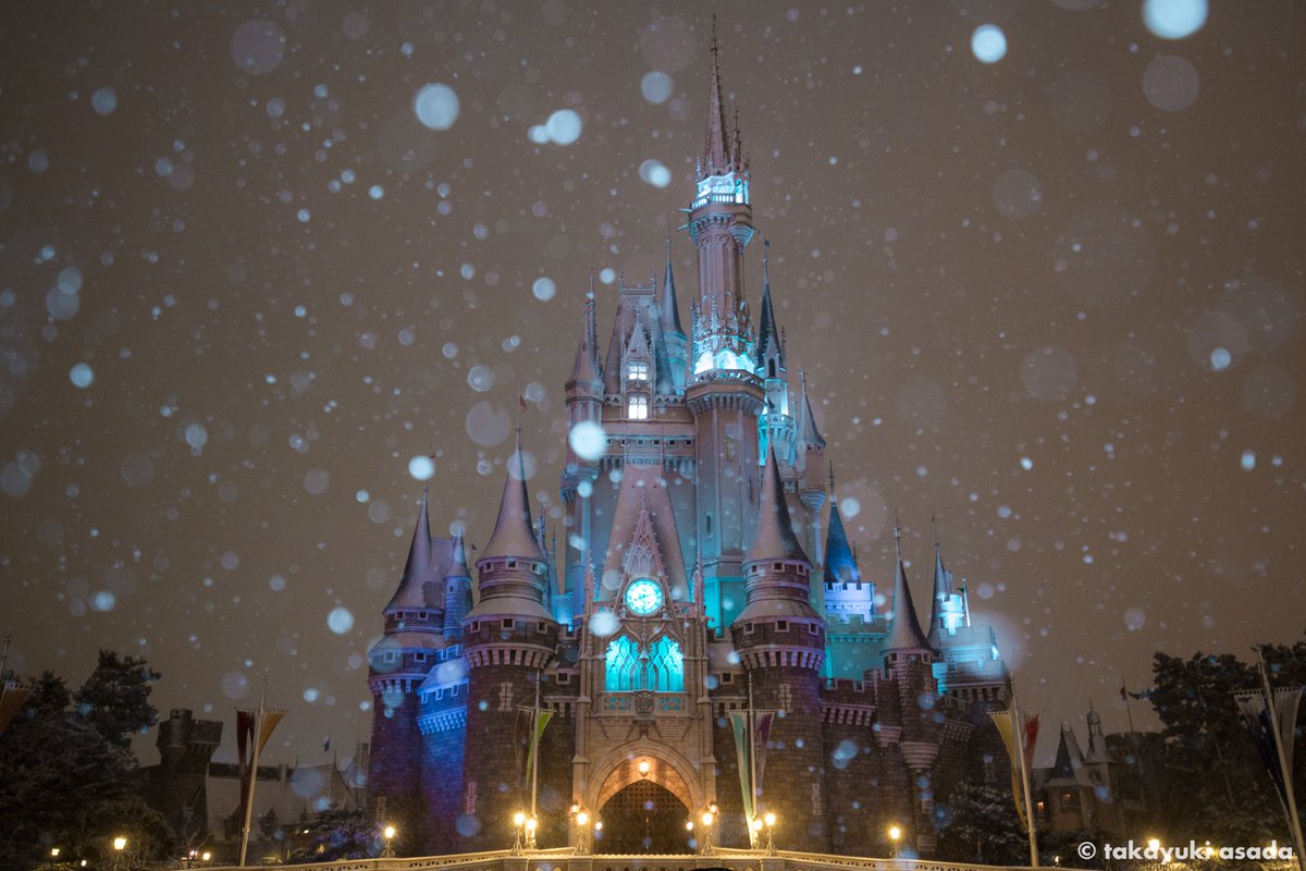 雪ディズニー