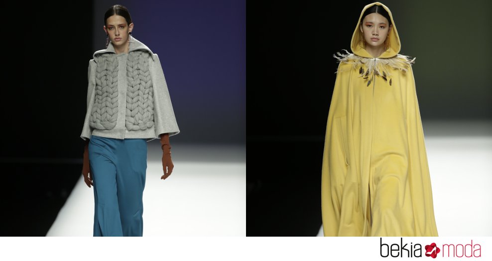 bekiamoda's tweet photo. .@ASchlesser apuesta por la combinación de tejidos para OI18/19 #MBFWMadrid https://t.co/LkjRQ2dkoV https://t.co/4hiENlkltD