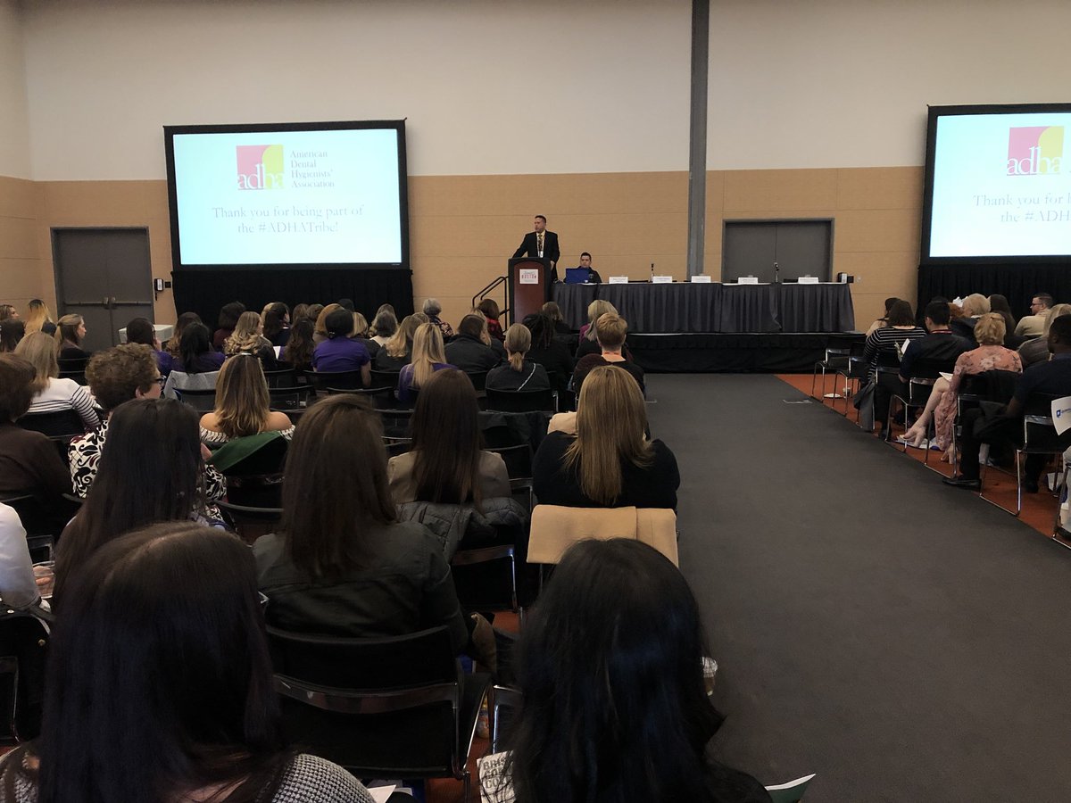 jmadelinevg's tweet photo. At the Dental hygiene students’ day at #yankeedentalconference, #ADHAtribe https://t.co/7TyQJlCIig