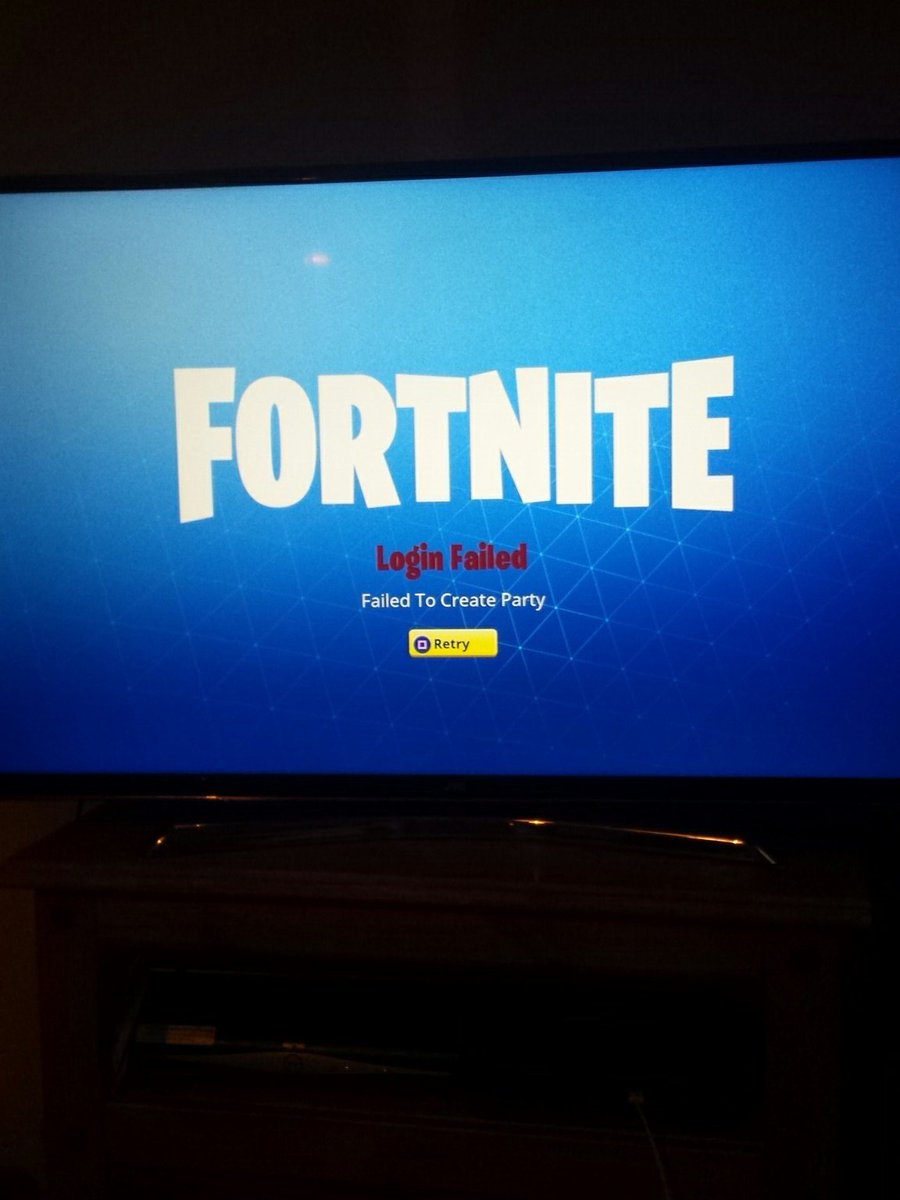 fortniteverified account - fortnite party failed to connect 2019