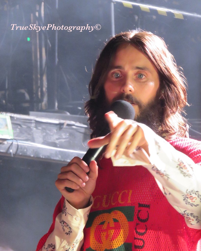 Rutabega80's tweet photo. Still on a High from @30SECONDSTOMARS show at @IrvingPlaza this week! @JaredLeto never disappoints! &amp; the new single #dangerousNight ROCKS! Pic by ME!  #30SecondsToMars #JaredLeto #30stm #Echelon #irvingplaza #Grammys2018 https://t.co/XOgizVni79