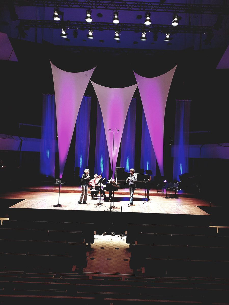 Er wordt druk gerepeteerd voor de Storioni Nacht vanavond in <a href="/MuziekgebouwEHV/">Muziekgebouw Eindhoven</a>. U bent van harte uitgenodigd!