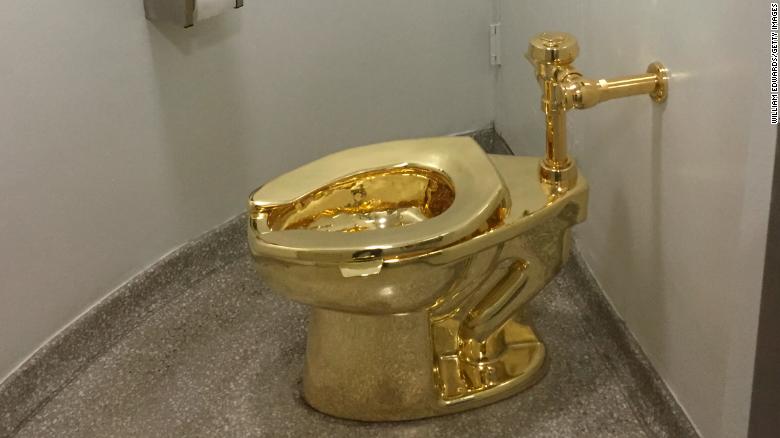 Trump's White House reportedly emailed the Guggenheim Museum in September, asking to borrow a Van Gogh painting.

The counteroffer? An 18-karat gold toilet titled 'America,' according to The Washington Post. cnn.it/2GnFHaj