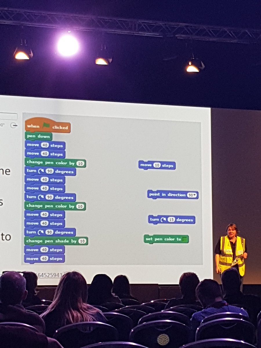 Streathamist1's tweet image. The fabulous @janewaite presenting at #Bett2018 @cas_london_crc #badcoding