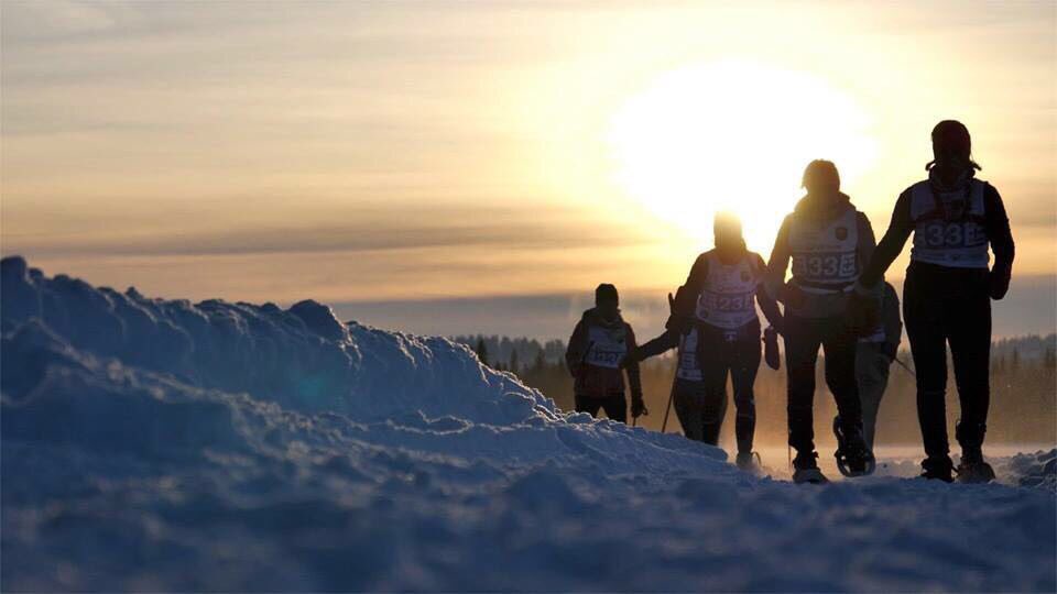 Cent filles pour relever le défi du <a href="/finlandtrophy/">Finlandtrophy</a> par -23*. Inoubliable ! Pour la prévention du cancer du sein. <a href="/KeepABreastEU/">Keep A Breast Foundation Europe</a> <a href="/ParisMatch/">Paris Match</a>