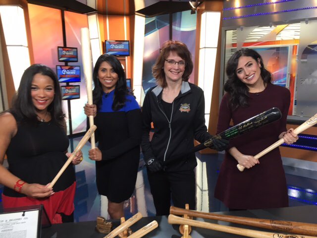 SluggerMuseum's tweet photo. Thanks for having us this morning @wxyzdetroit! We can’t wait to meet @tigers fans today at #tigersfest! https://t.co/EKbWd677pi