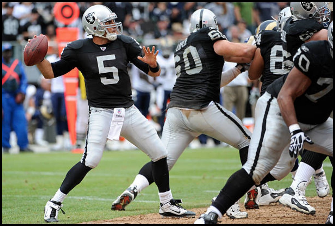 Happy birthday to former QB, Bruce Gradkowski, January 27, 1983 