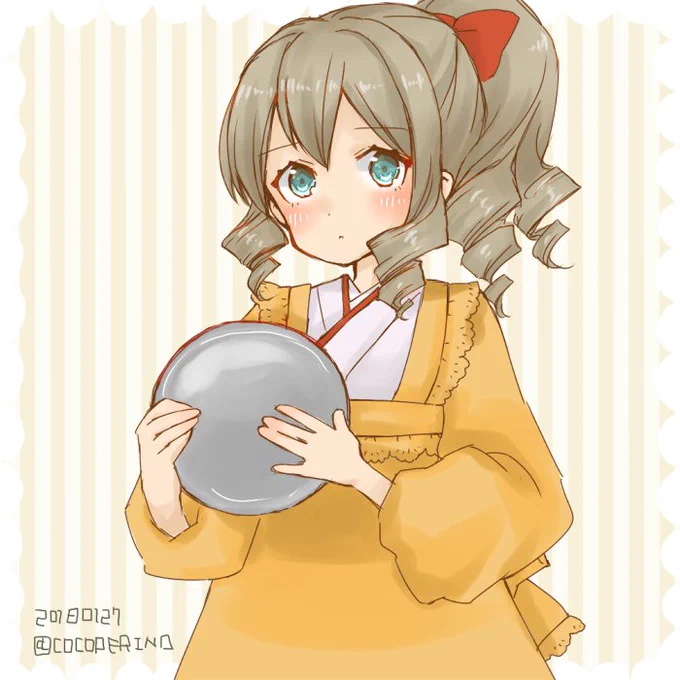 旗風ちゃん
#艦これ版深夜の真剣お絵描き60分一本勝負  #艦これ版真剣お絵描き60分一本勝負_20180127 