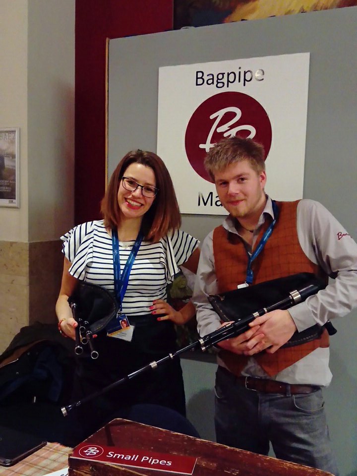 <a href="/SophStepDancer/">Sophie Stephenson</a> came to play our pipes today.