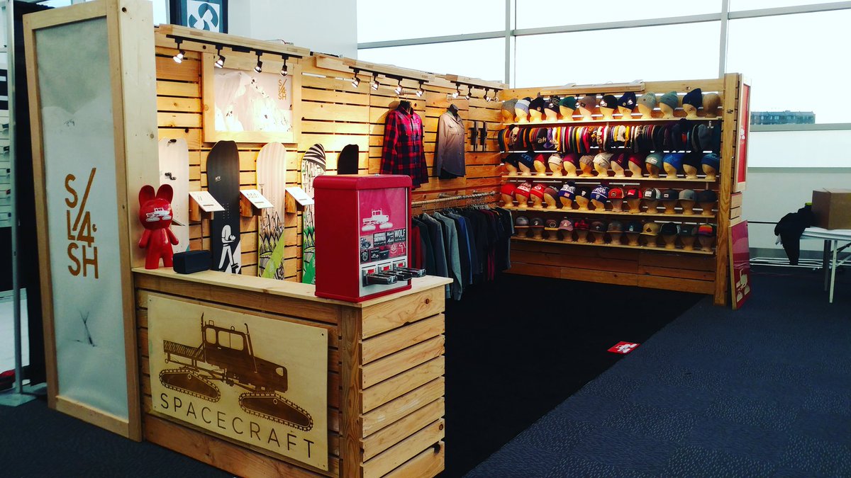 SCSnowcat's tweet photo. Tradeshow season has kicked off.  #OutdoorRetailer https://t.co/Stsfrj35Nk