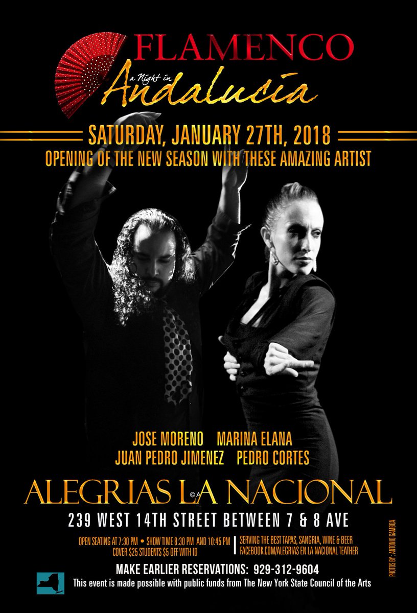 We have a date tonigth at Alegrias 
I will be waiting for you.