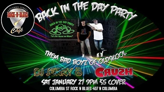 BITDParty's tweet photo. TONIGHT. #backinthedayparty @coonassmusic https://t.co/wvbsiZS72m