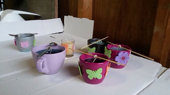 Creatief ochtenden bij de tas! Kaarsen maken.
