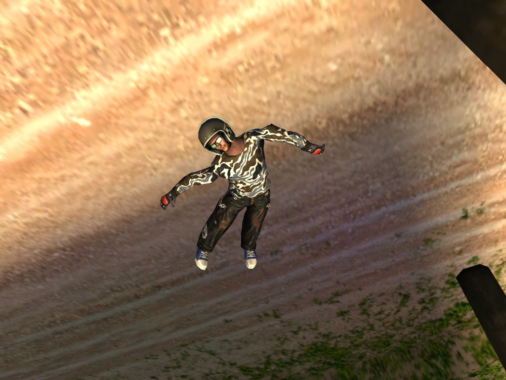 My bike crashed at Trial Xtreme 4 and all I got is this picture!