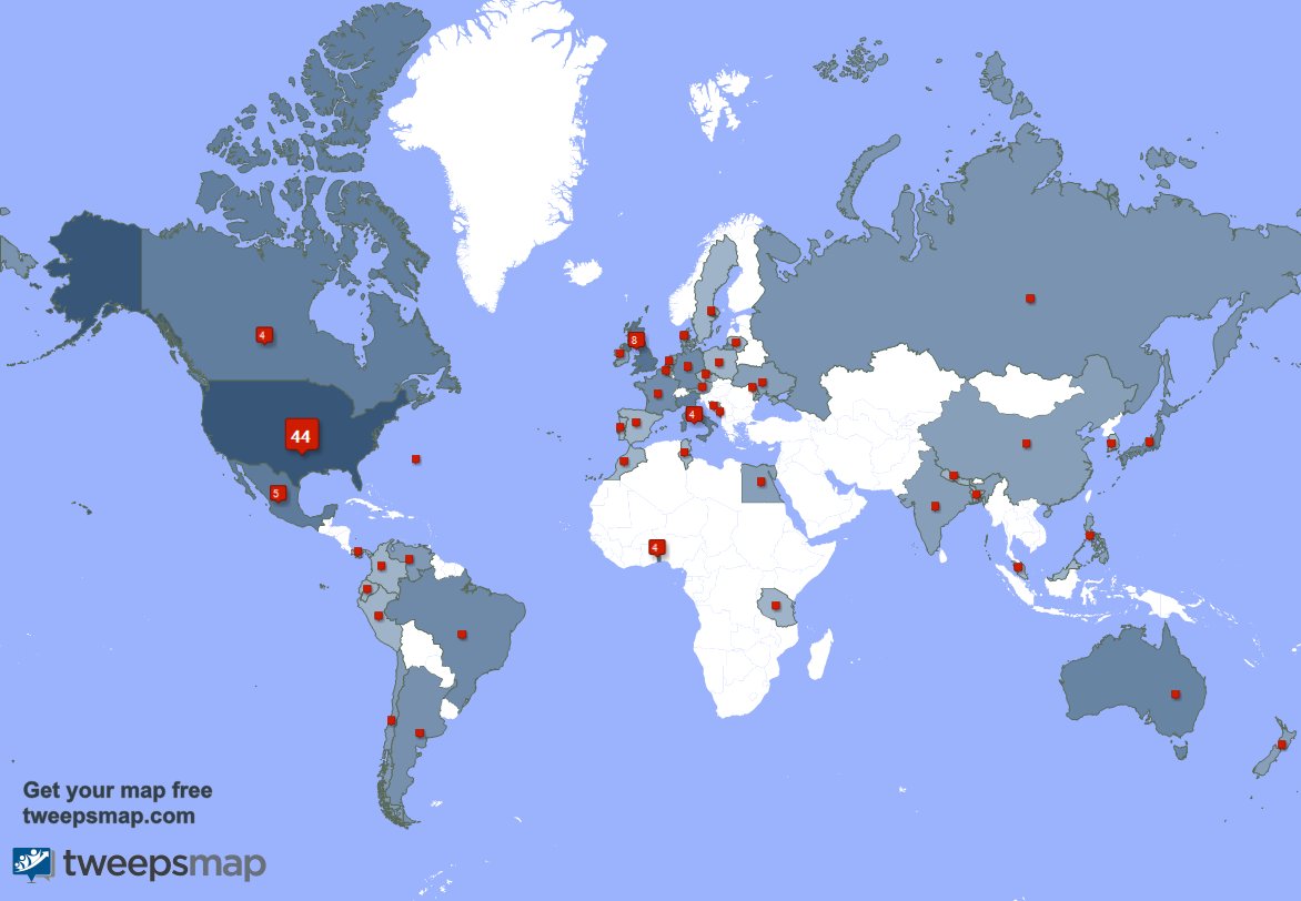 _Spring_trap's tweet image. My followers are in USA(43%), UK.(8%)... Get your map too: tweepsmap.com/!_Spring_trap