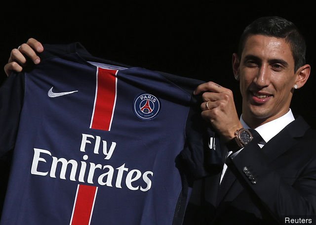 Summer 2015: Angel Di Maria refuses to join the club's US tour and runs away to meet his contact at PSG. He undergoes a medical and signs for PSG. Ashley Young is handed a 3 year contract almost at the same time.