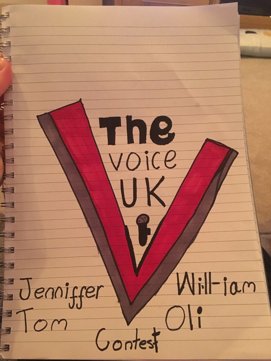 MoultAngela's tweet photo. @thevoiceuk Sophia’s lovely drawing whilst watching #TheVoiceUK https://t.co/slkTFgUCRS