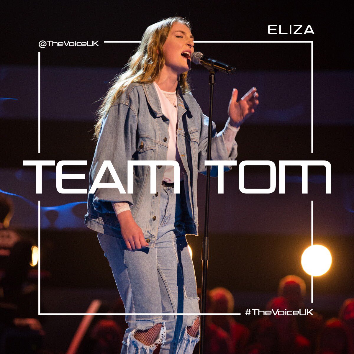 RealSirTomJones's tweet photo. I’m a fan of you @ElizaGutteridge! A very haunting voice, love it! Welcome to #TeamTom #TheVoiceUK ✌🏻 https://t.co/70GvYDfHhe