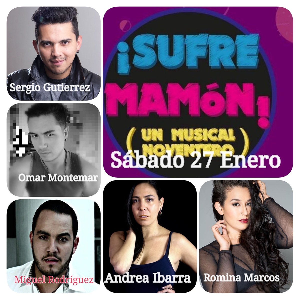 sufremamonTC's tweet photo. Te esperamos este sábado a partir de las 8 en @sufremamonTC en @TeatroEnCorto #napoles https://t.co/8XsF2i5M0D