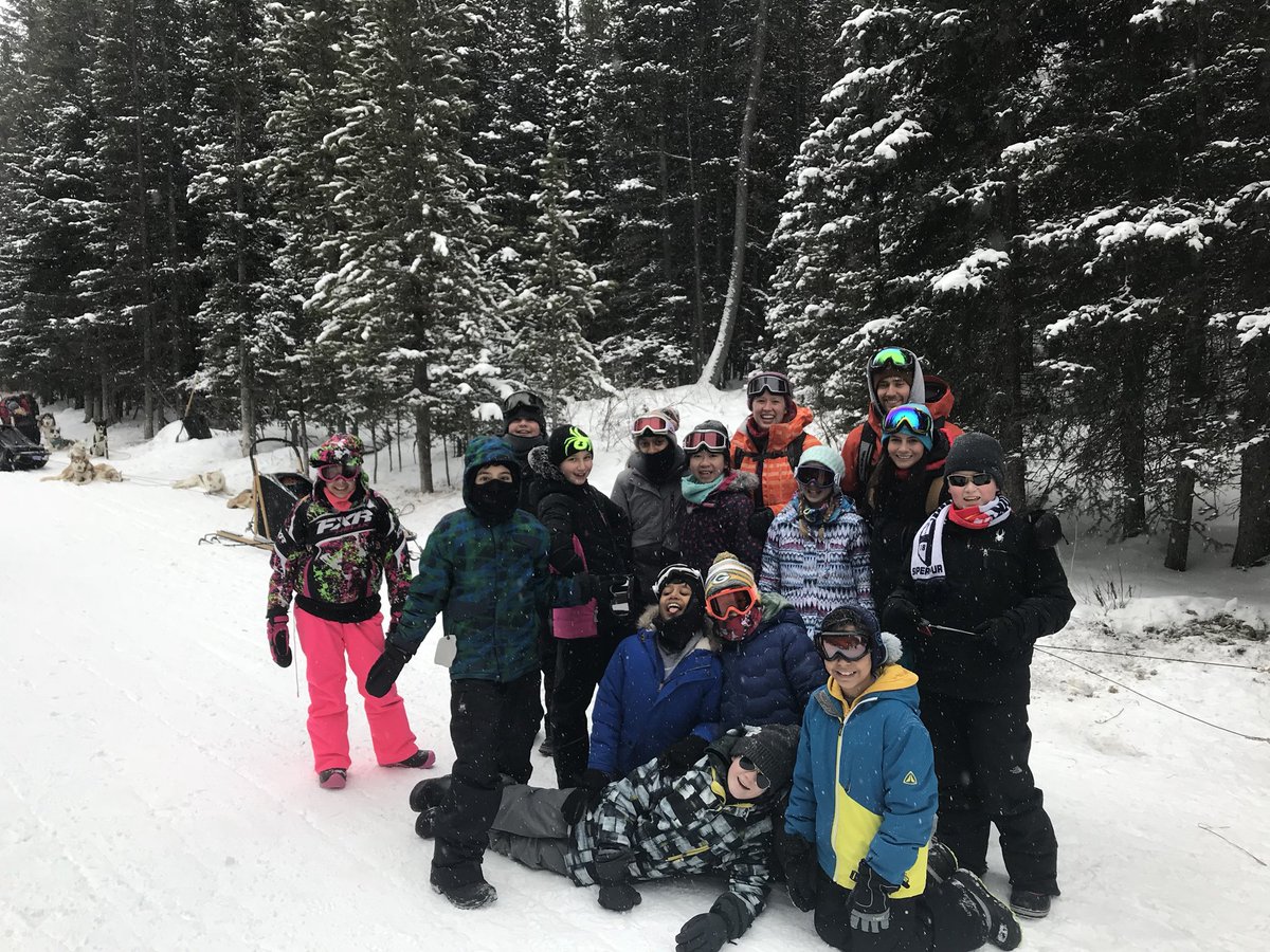 Great day with the dogs! On our way back arriving at 3:15pm <a href="/RCElementary/">Rundle Elementary</a> #WeAreRundle #outdoored @SnowyOwlDogSled