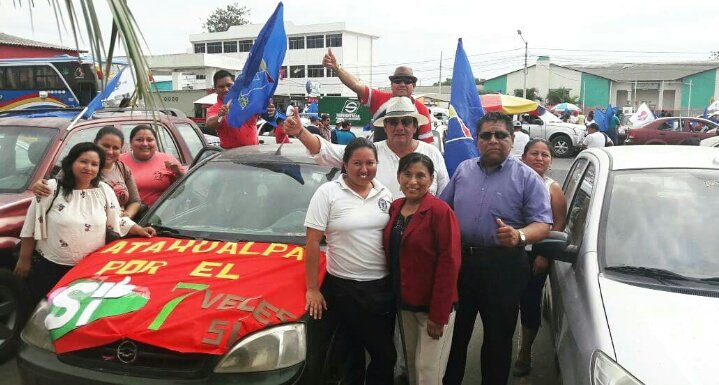 PicoPesantes's tweet photo. #Todosporelsí #MivotoEsSí por un Ecuador renovado, unido por su desarrollo y por la educación #7VecesSi https://t.co/vp6MiVyWO6