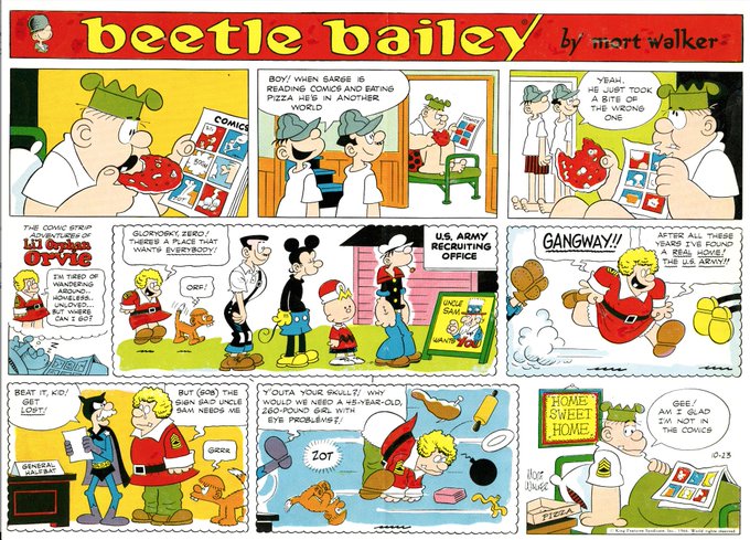 Beetle Bailey' creator and cartoonist Mort Walker dies at 94