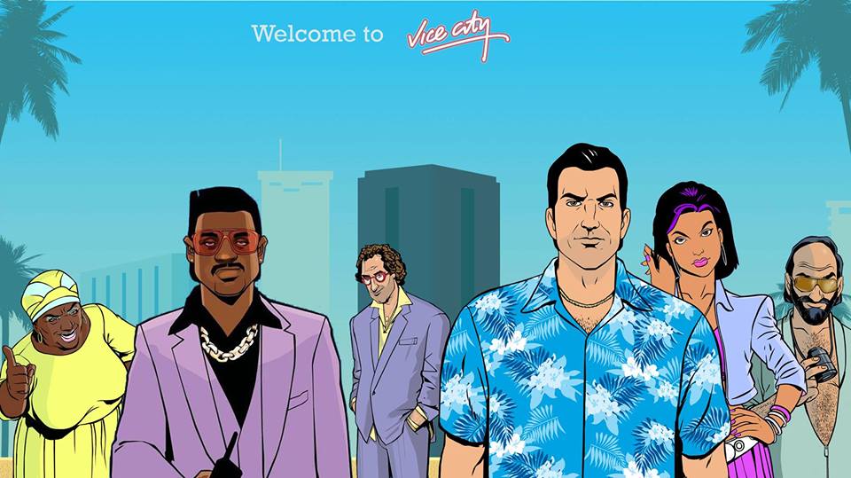 GTA Vice City is one of the most memorable games ever. A group in the U.K is hosting a Vice City themed party, with music from the game and Vice City inflatable props rockstarintel.com/2018/01/27/bac…