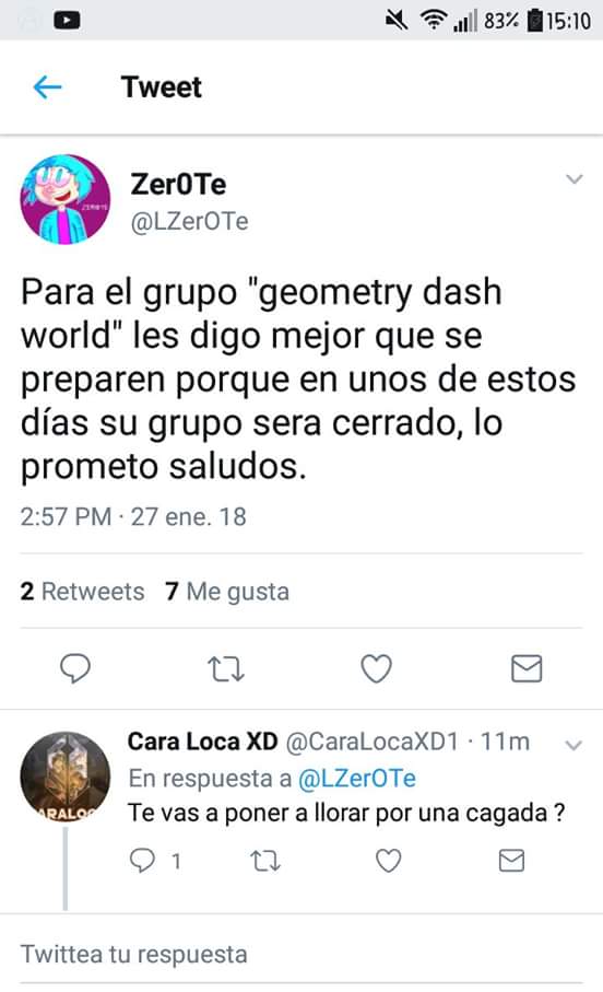 ShobutBut's tweet photo. @LZerOTe otra persona inmadura mas... https://t.co/Ui7nhrRALh