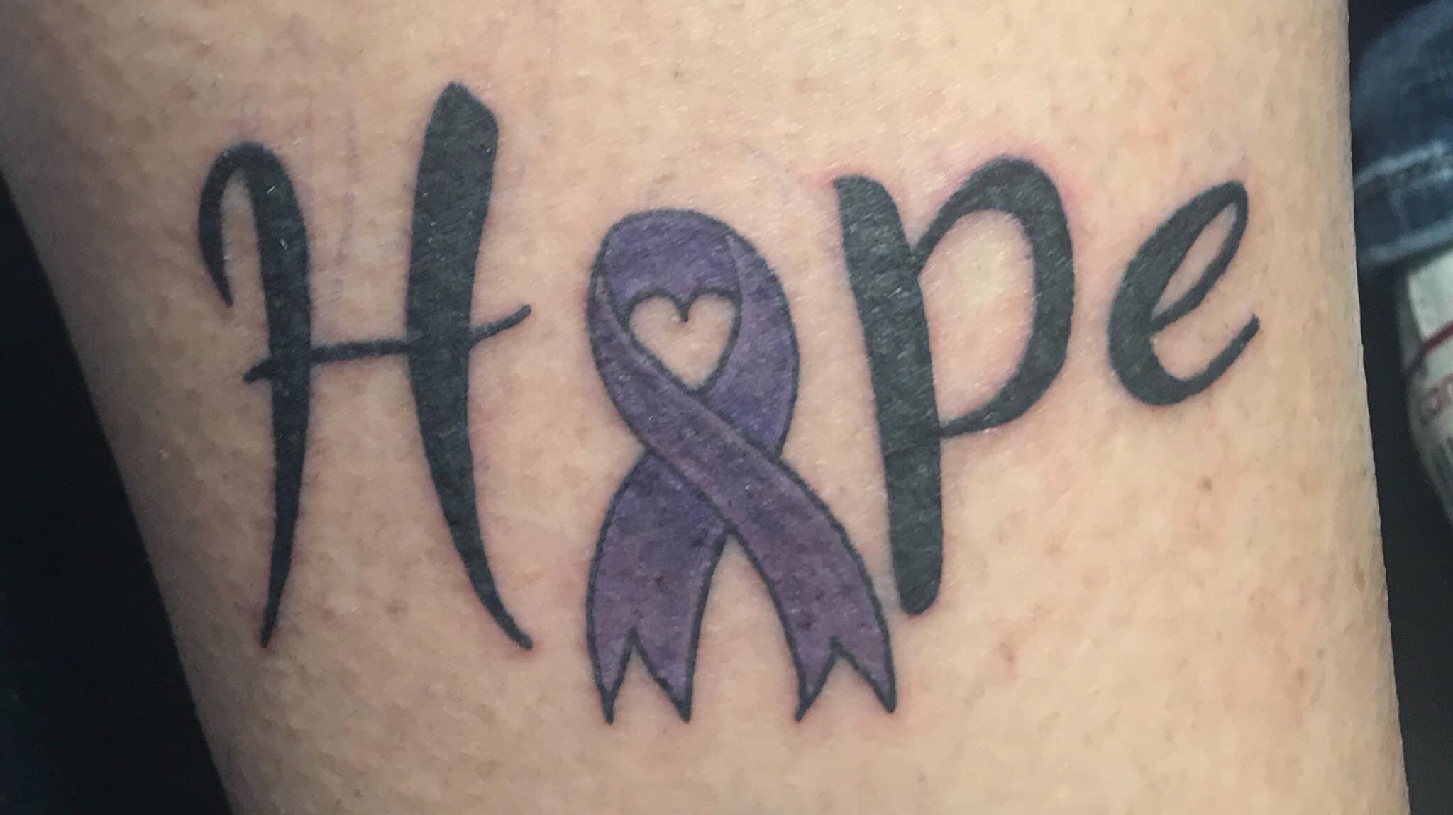 Alzheimers Symbol Tattoo