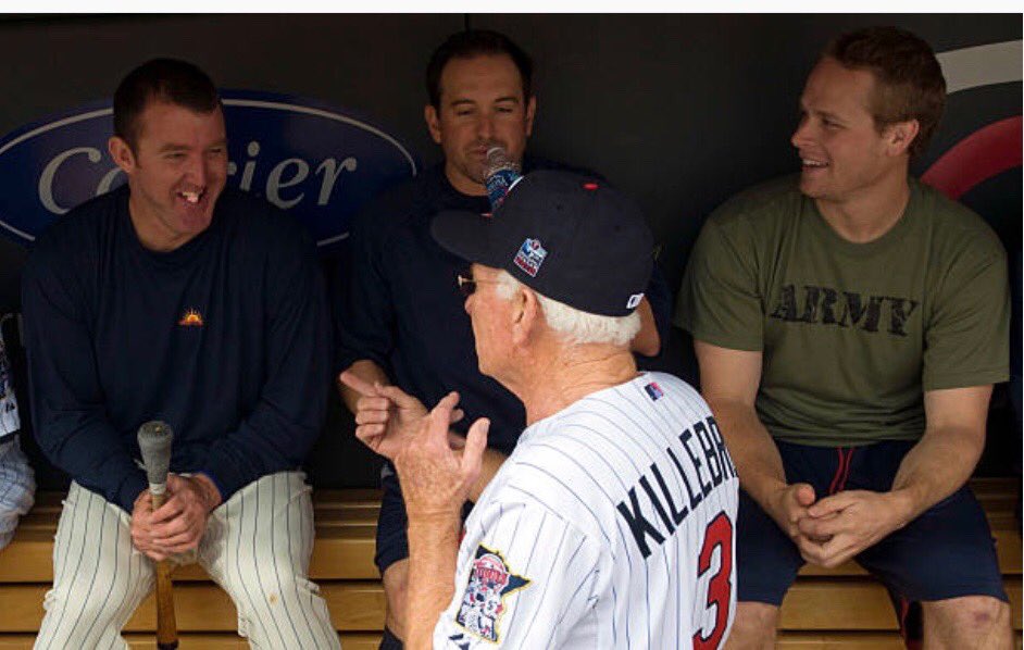 Sometimes I have to pinch myself when I think of all the #hof #HOF2018 that taught me the game and how it’s supposed to be played...Jim Thome is the epitome of Hall of famer on and off the field. Thanks for the memories.. <a href="/MLBPAA/">MLBPAA</a> <a href="/MLB/">MLB</a> <a href="/JustinMorneau/">Justin Morneau com</a> <a href="/HKF_573/">HarmonKillebrewFDTN</a>