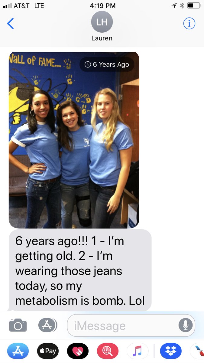 CatawbaRidgeTV's tweet photo. Once a buzzbaby always a buzzbaby ... and staying in your jeans 6 years later is really what we are all about #buzzislife https://t.co/uWrDBm4Jgy