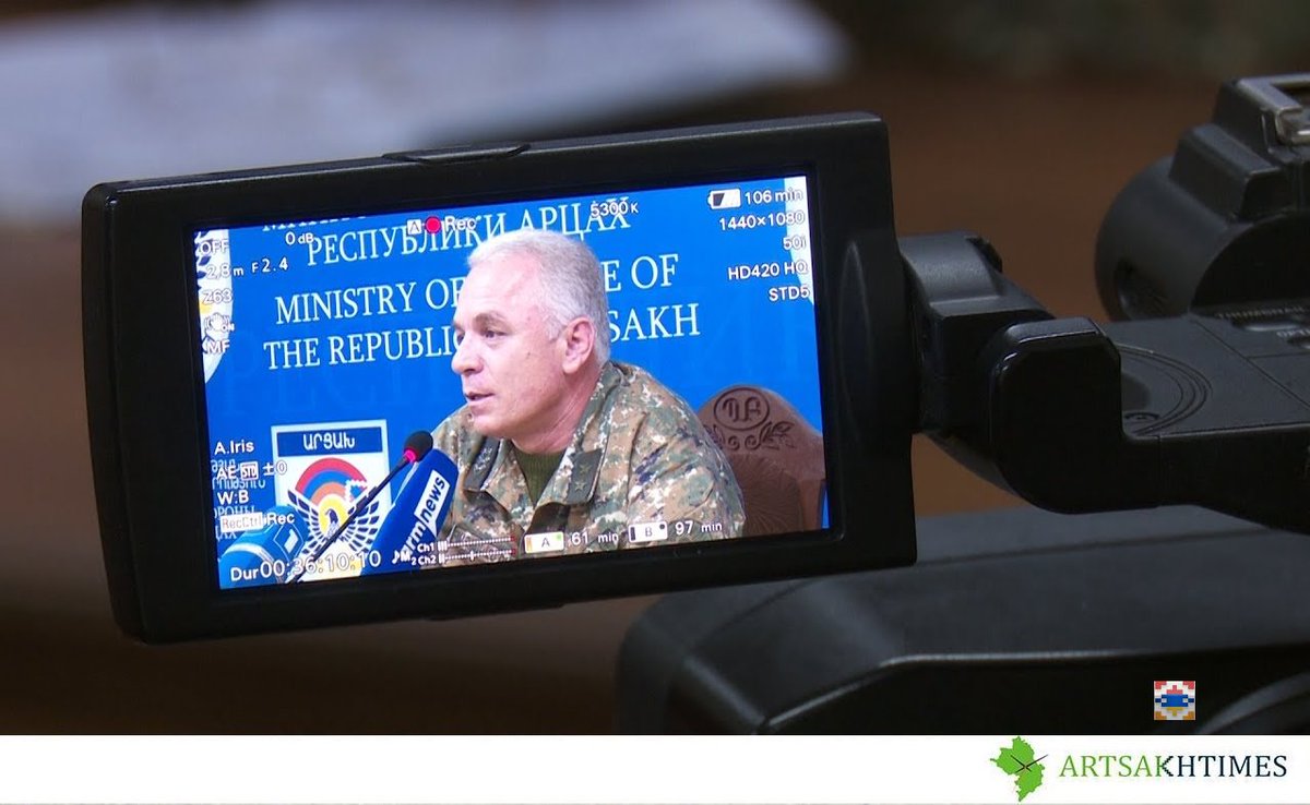 TimesArtsakh's tweet photo. On January 24, a press conference dedicated to summarizing the results of the army year was invited by the Defense Minister of the Republic of Artsakh, Commander of the Defense Army, #MediaTon #ArtsakhTimes #TV #News #Armenia #Artsakh #Stepanakert 
https://t.co/rqw04cvmOp https://t.co/mYZGsALw1A