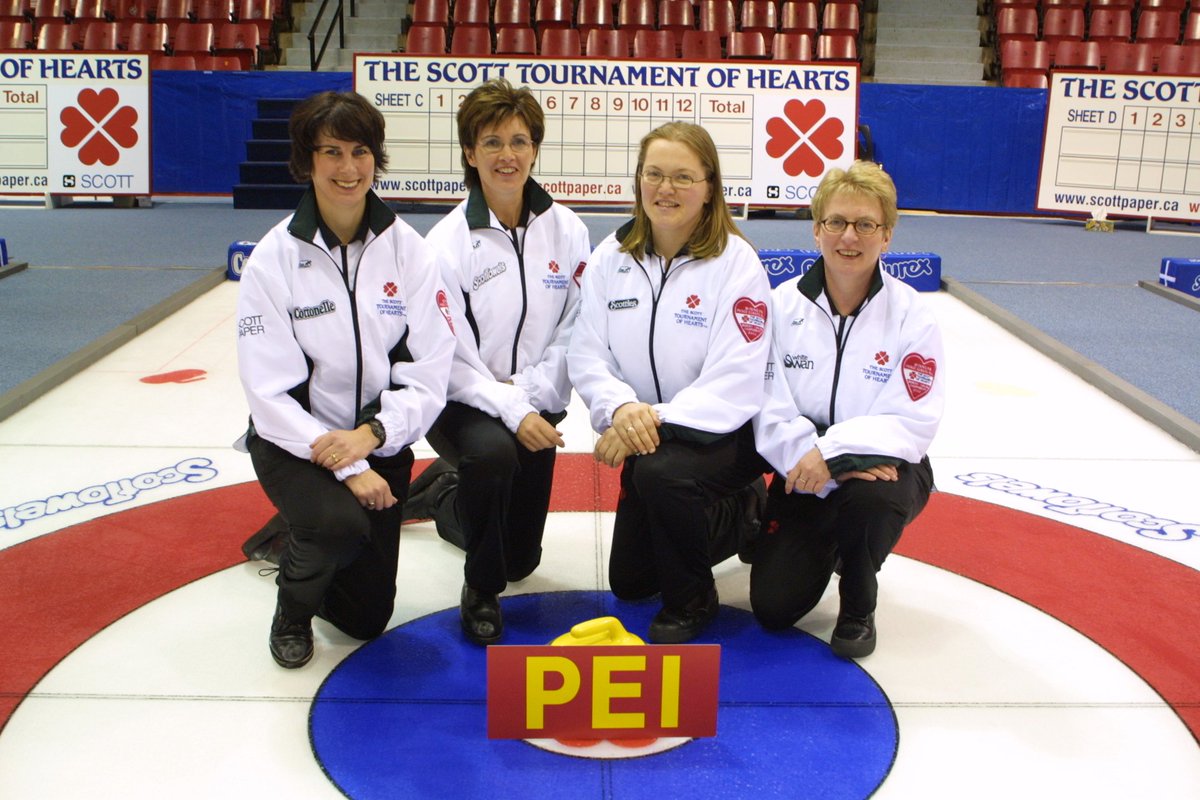 spuddoc's tweet image. I love Scotties week, but none more than this one in 2002 in Brandon #curling #TeamPEI #frontender #STOH2018