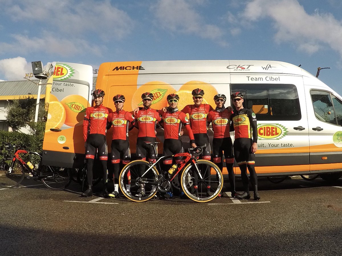 The squad for GP La Marseillaise &amp; Étoile de Bessèges! #cibelcebon <a href="/bioracer/">bioracer</a> @ckteurope <a href="/oakley/">Oakley</a> <a href="/3ActionBE/">3Action Nutrition</a>