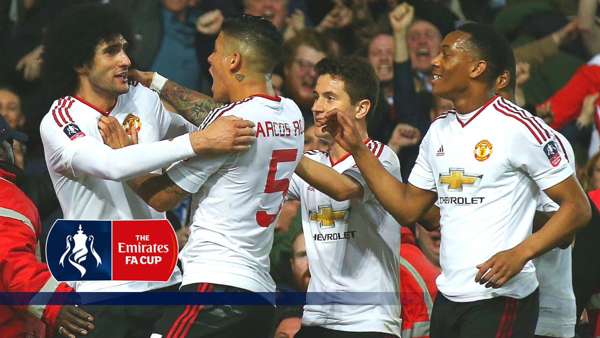 March 2016: In possibly the strangest twist of the season, United manage to book a place at Wembley for the FA Cup Semi Final after beating West Ham in a replay.