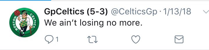 officialgpheat's tweet photo. 😂 @celtics_gp @CelticsGp https://t.co/7KwmpJrqm6