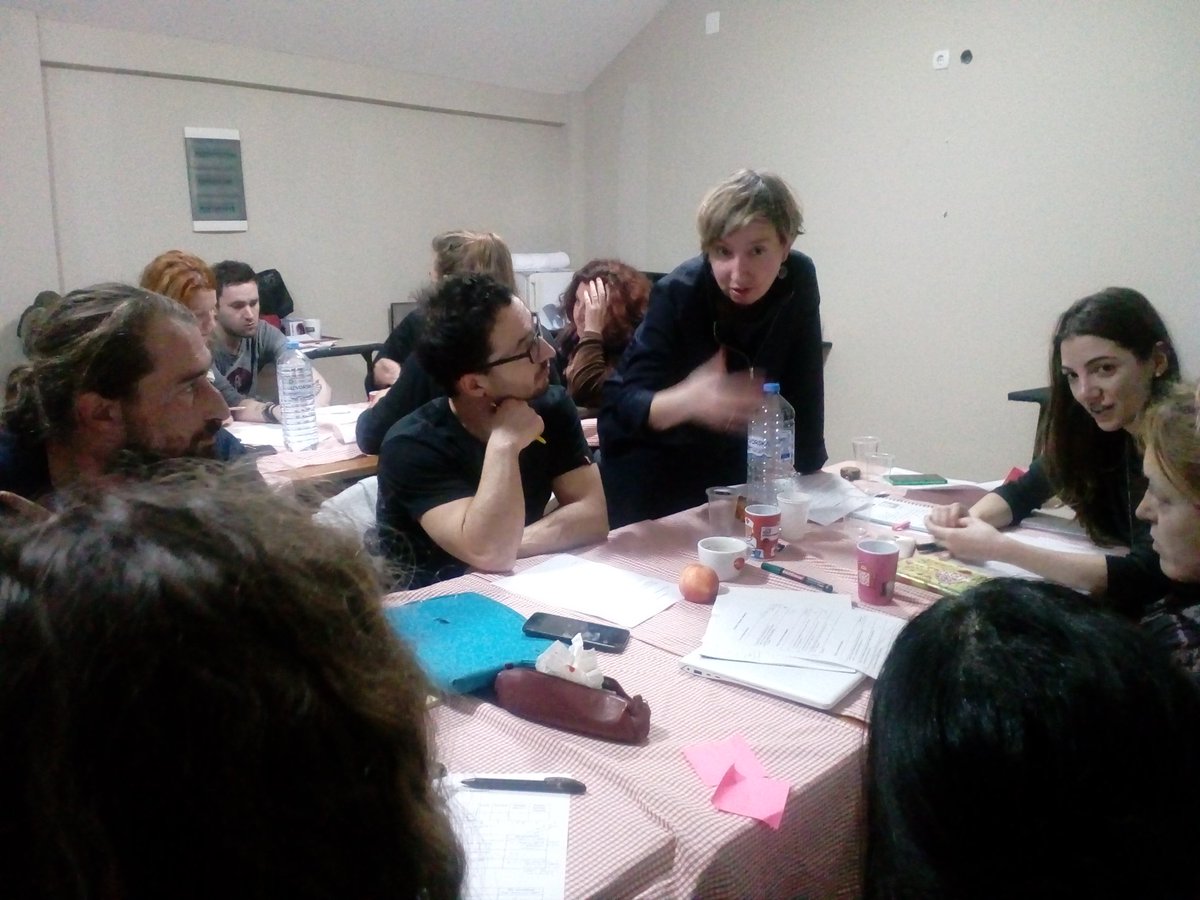 silenci___'s tweet photo. Assessing structure:"Are good relations within the organisation an explicit objective in our plan?" "Can we say our governance system is good if we don't know whether our social basis feels they have proper spaces for participation?" many debates going on in #STEPeurope https://t.co/qPG44cqHXF