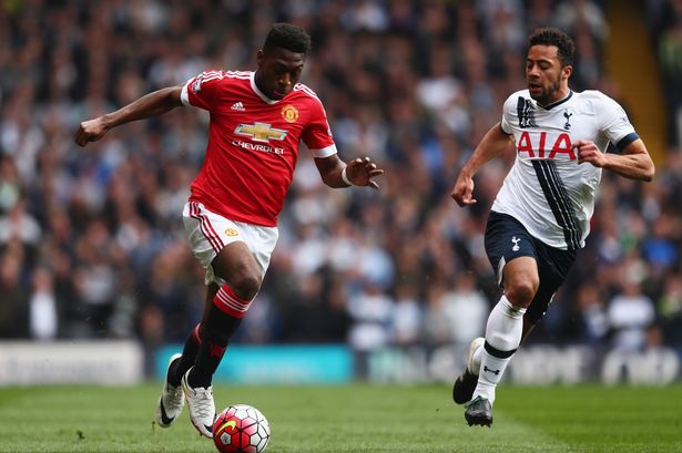 April 2016: It's the 67th minute at White Hart Lane. United are holding title challengers Spurs to a 0-0 draw. RB Fosu Mensah is injured and replaced by Matteo Darmian. Spurs then score 3 goals in 6 minutes to win 3-0. All the goals coming from our right hand side.