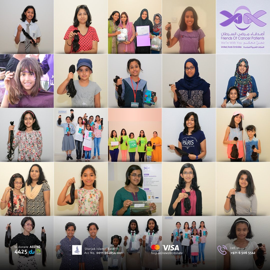 focpuae's tweet photo. We send hope in the form of hair locks. Did you know that our โlocks of hopeโ program is all about restoring patients' self-esteem and confidence, which enables them to face theย
world with a positive attitude.
#Focp #LocksOfHope #ุฎุตู_ุงูุงู
ู #ุญุจ https://t.co/ZZiXCvefTj