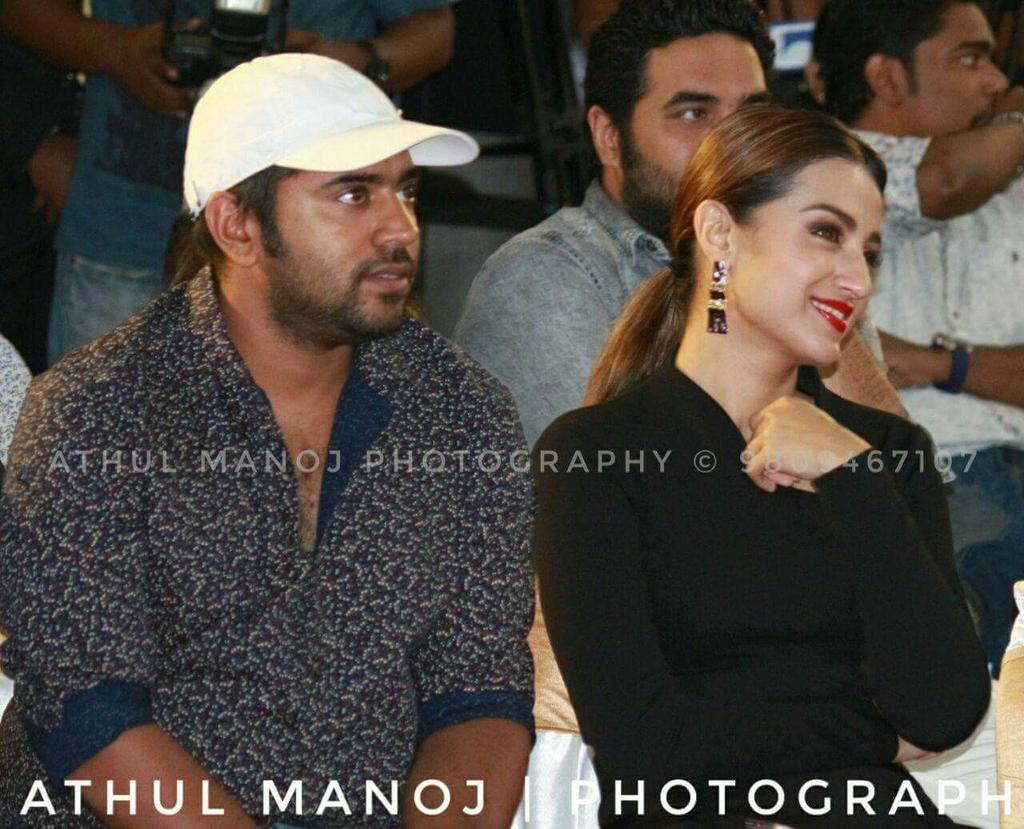 aruntrish's tweet photo. Jude & Crystal #HeyJudeAudiolaunch @NivinOfficial @trishtrashers ๐๐ https://t.co/khSiaMl8gU