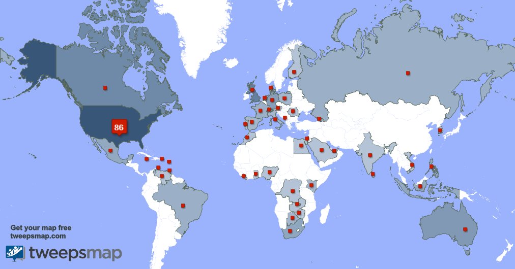 IAShowcase's tweet image. My followers live in USA (85%), UK.(4%)... Get your free map: tweepsmap.com/!IAShowcase