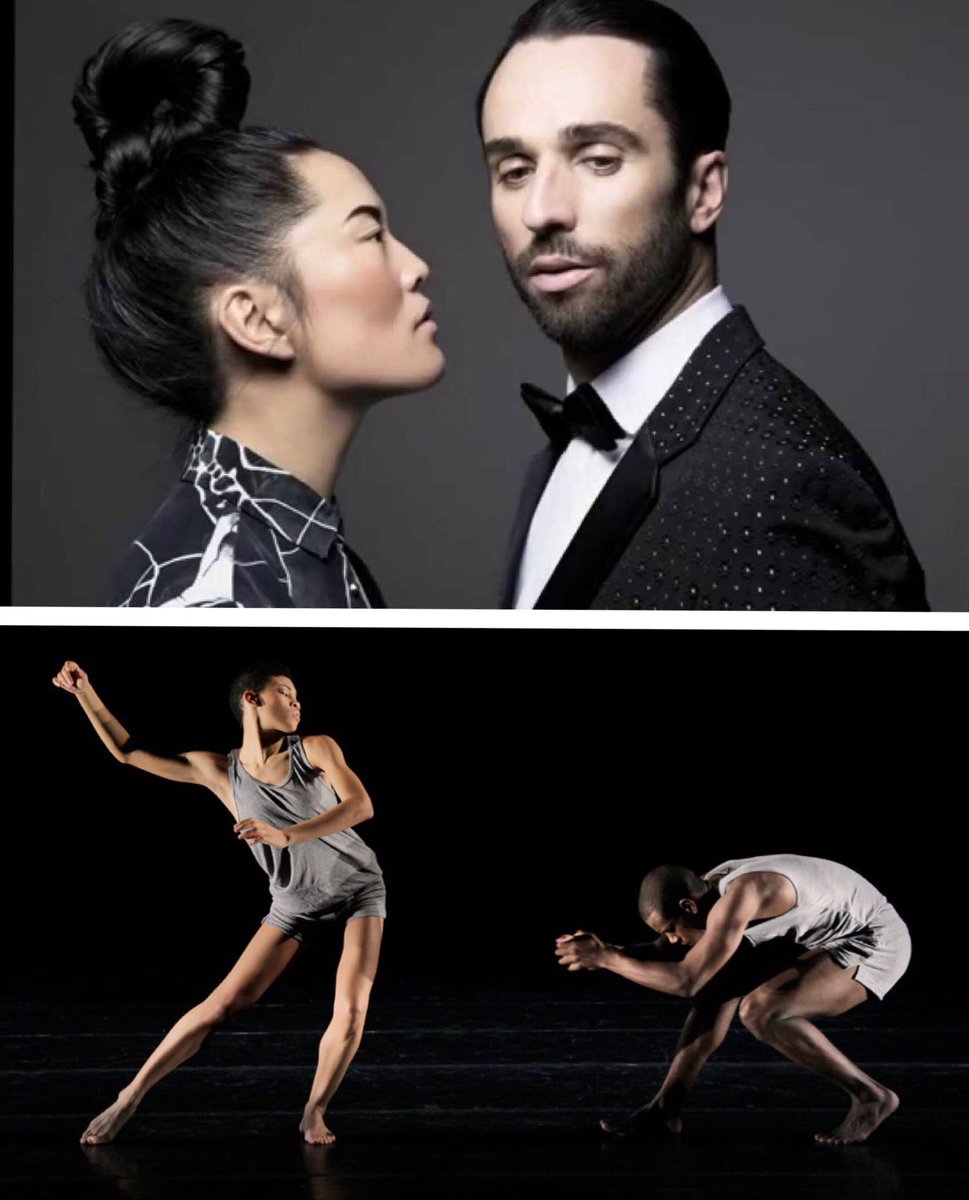 PatrickSimonin's tweet photo. Le duo star de la danse contemporaine #WangRamirez est mon invité sur @Tv5monde aujourd’hui pour leur spectacle événement #DystopianDream à Paris https://t.co/gxXD5Iy7i8